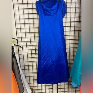 David’ Bridal Blue Evening Gown 12